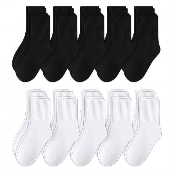 TELOLY 20Pairs Kids Socks,25-30 Yards Boys Socks 4-6 Years,Preppy Style Boys Socks,Combination1