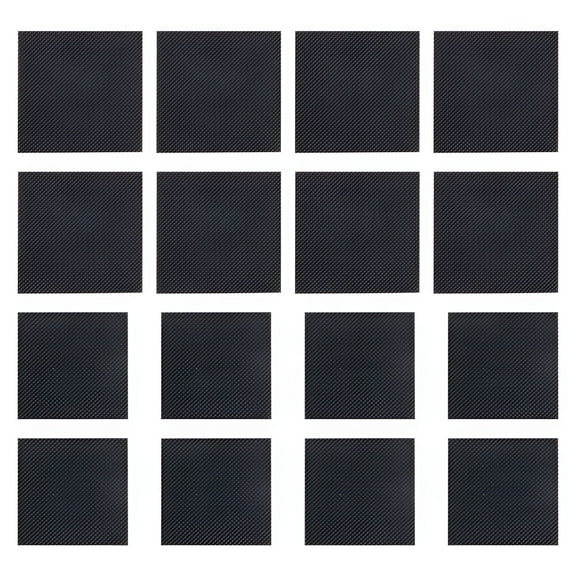 TELOLY 20Pcs Heel Noise Reduction Sticker Shoes Sole Rubber Anti-Skid Pad (2 Sizes)