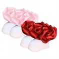 thumbnail image 1 of TELOLY 2Pairs Kids Socks,6-8 Years Old Ruffle Socks,Silk Lace Socks Lace Socks,Style3,18-20Cm, 1 of 1