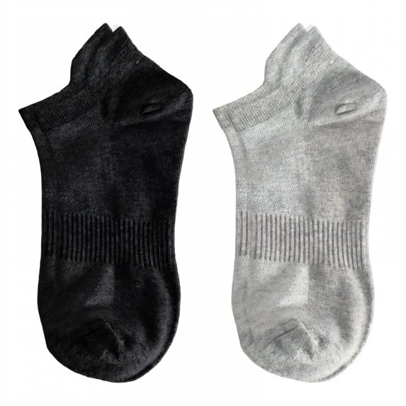 TELOLY 2Pairs No Show Socks Men,Size 35-38 Athletic Socks,Solid Color Mens No Show Socks,Combination3