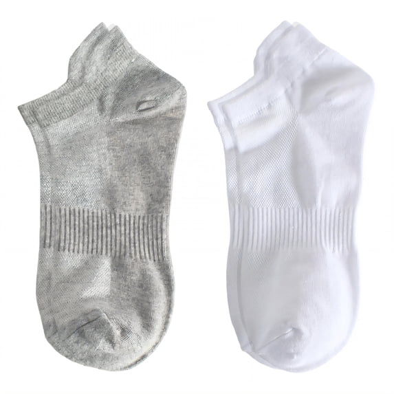 TELOLY 2Pairs No Show Socks Men,Size 35-38 Athletic Socks,Thin Cotton Socks Mens No Show Socks,Combination1