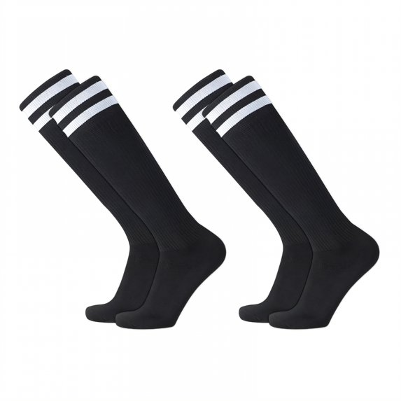 TELOLY 2Pairs Soccer Socks Kids,Pro Athletic Socks Toddler Soccer Socks,Color Block Design Baseball Socks Youth Boys,Combination2,S