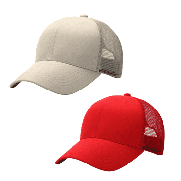 TELOLY 2Pcs Baseball Cap Summer Casual and Breathable Sun Hats for Women Solid Color Casual Versatile for Men and Women Sun Hat,Style 5