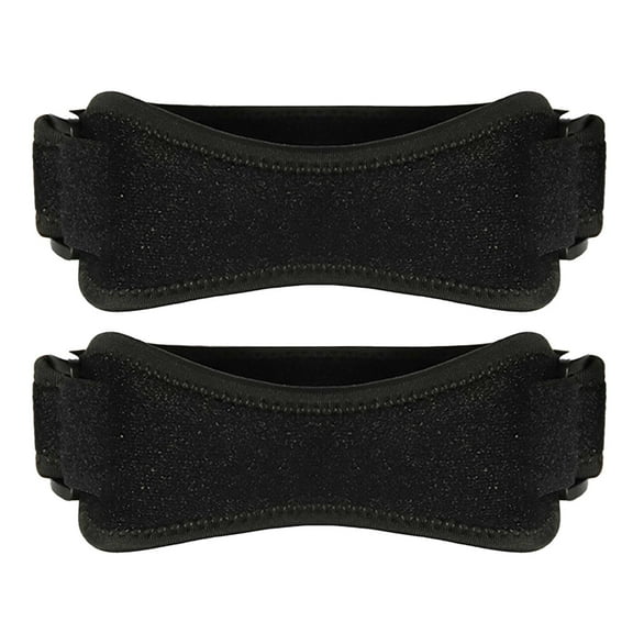 TELOLY 2Pcs Kinesiology Tape for Knees Support Knee Brace for Women Stylish Design Knee Brace for Men Black