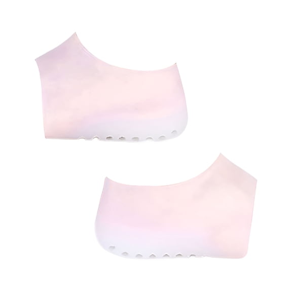 TELOLY 2Pcs/Pair Invisible Height Increase Insole,Wearable Heel Cushion Inserts Shoe Soft Silicone Heel Lift Insole Leg Lengthen for Men and Women