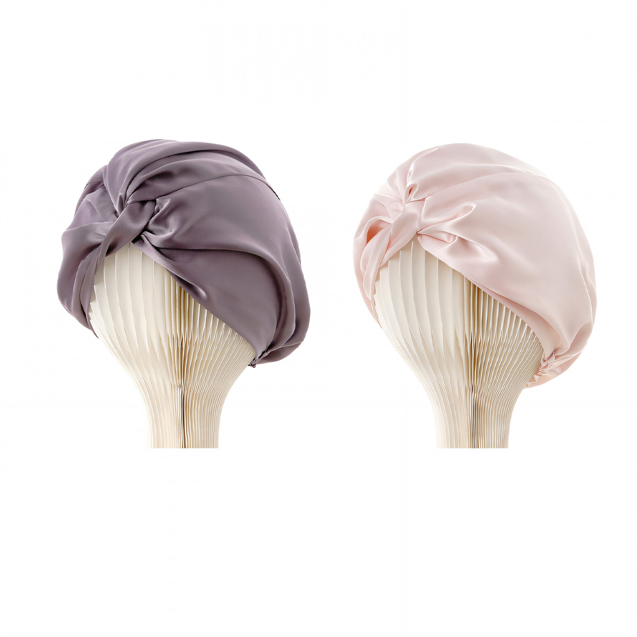 TELOLY 2Pcs Silk Bonnet for Sleeping,Contains 18 Types of Amino Acids ...