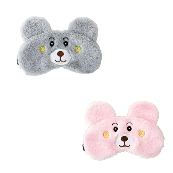 TELOLY 2Pcs Sleep Mask for Kids,Ideal for Travel Sleep Mask for Kids,Quick Eye Relaxation Sleeping Eye Mask,Color Mixing4