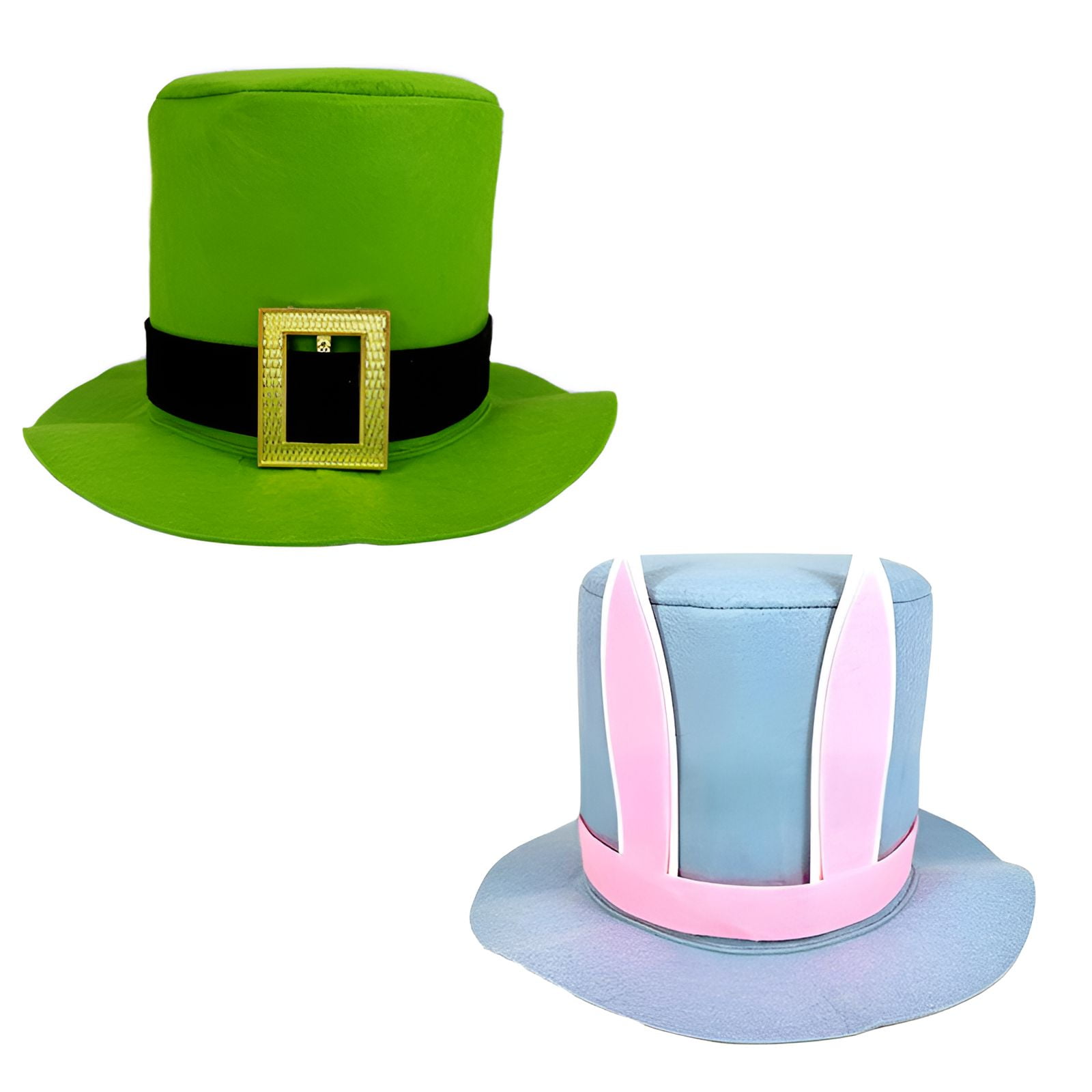 TELOLY 2Pcs Women Hats,Adorable Bunny Ear Design Men Hats  display picture 2