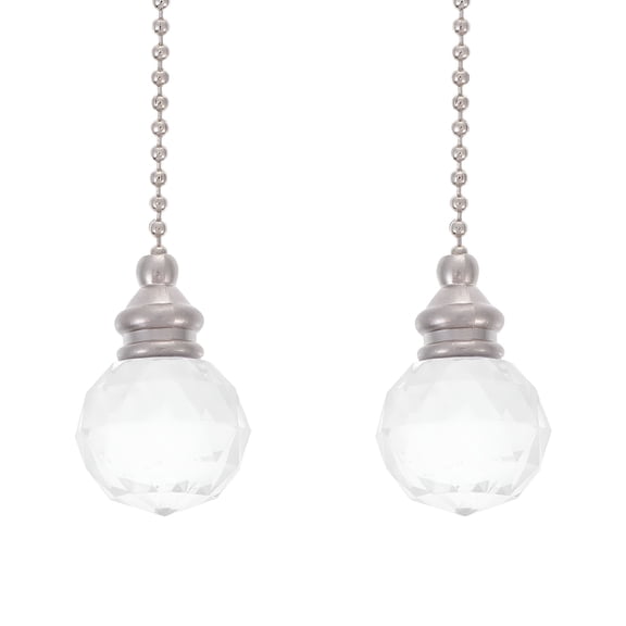 TELOLY 2pcs Fan Light Pull Chain Hanging Lamp Decoration Ceiling Fan Light Chain