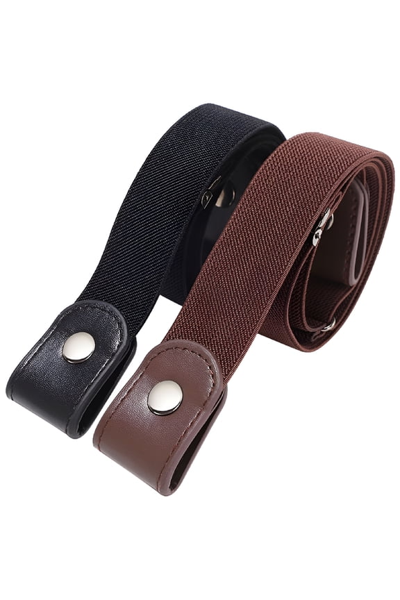 2pcs No Belt Waist Belt Pant Waist Tightener Side Belt Invisible Belt