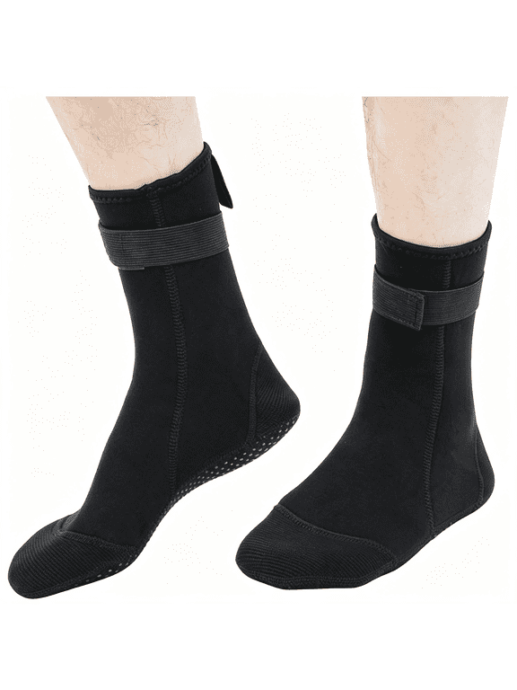 3Mm Neoprene Socks Dive Socks Water Socks, Waterproof Diving Socks Scuba Socks Fin Socks Foot Covers for Swimming Sand Socks Warm Anti-Slip Neoprene Socks