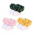 thumbnail image 1 of TELOLY 3Pairs Kids Socks,6-12 Months Ruffle Socks,Silk Lace Socks Lace Socks,Style2,10-12Cm, 1 of 1