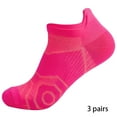 thumbnail image 1 of TELOLY 3Pairs Mens Socks9-13Mens Ankle Socks Size 9-11 Men's Socks ,Pink, 1 of 4