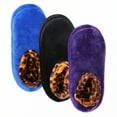 thumbnail image 1 of TELOLY 3Pairs Slipper Socks for Women,Women'S Size 34-39 Slipper Socks,Anti-Slip, Fleece-Lined & Thick Fuzzy Socks,Combination1, 1 of 1