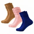 thumbnail image 1 of TELOLY 3Pairs Slouchy Socks for Women,Slouch Socks Boot Socks for Women,All-Season Wear Scrunch Socks Women,Combination3, 1 of 1
