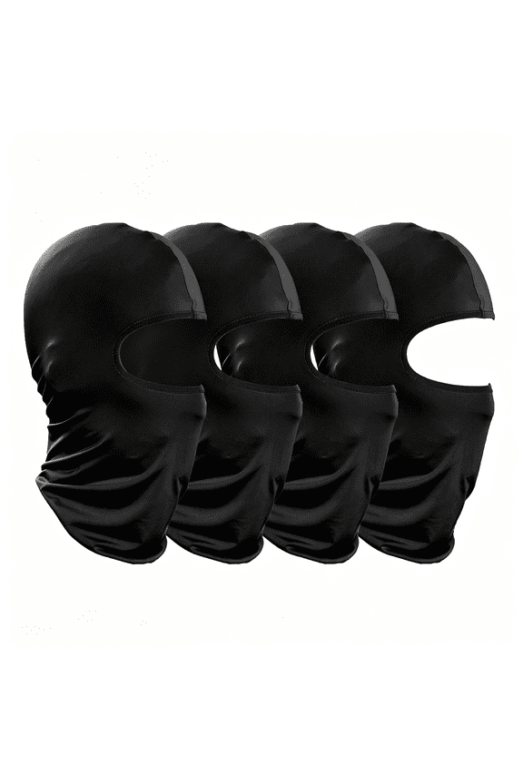4-Pack Balaclava Outdoor Bike Riding Headgear Motorcycle Face Mask Ski Hat Head Socks Outdoor Bike Motorcycle Balaclava