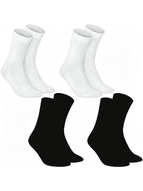 4 Pairs Liner Socks for Hiking Men Women Ultra-Lightweight Calf Sweat Breathable Thin Liners Socks for Adult Moisture-Wicking & Quick-Dry Liner Socks