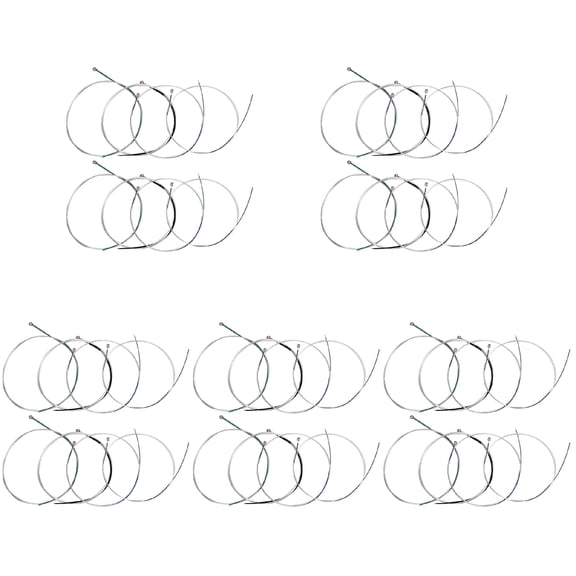 TELOLY 40 Pcs 4/4 Violin Strings Full Kit Fiddle String Replacement Violin Accessories Violin Parts