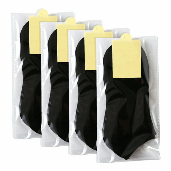TELOLY 4Pairs Ankle Socks Men,Athletic Socks Athletic Socks,Low-Cut Socks Mens No Show Socks,Black1