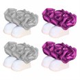 thumbnail image 1 of TELOLY 4Pairs Kids Socks,6-8 Years Old Ruffle Socks,Cotton Material Lace Socks,Style1,18-20Cm, 1 of 1