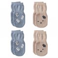 thumbnail image 1 of TELOLY 4Pairs Kids Socks,Anti-Slip Toddler Socks Non Slip Socks,1-3 Years Old Baby Girl Socks,Combination4,M, 1 of 1