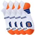 thumbnail image 1 of OQRKI 4Pairs Mens Socks9-13Mens Ankle Socks Size 9-11 Men's Socks ,Colormixing2, 1 of 6