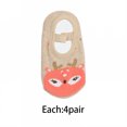 thumbnail image 1 of TELOLY 4Pairs Toddler Socks,Rich Color Variety Toddler Socks 2T-3T,Stable Anti-Slip Particles Baby Socks,Style2, 1 of 4