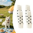 thumbnail image 1 of TELOLY 4Pcs Dog Socks,Dot Accent Joint Protection Paw Socks,Wear Resistant Dog Clothes,White, 1 of 7