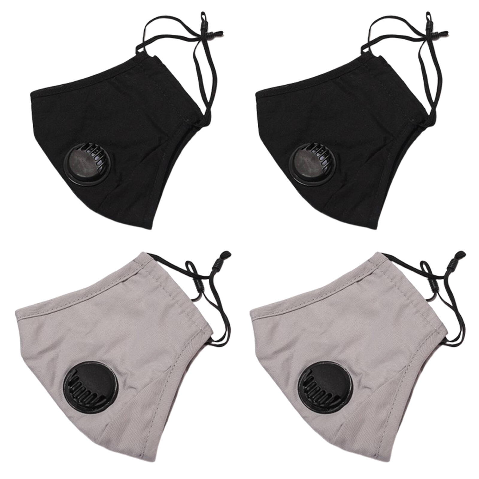 TELOLY 4Pcs Full Face Mask,Multi Purpose Air Shield facemask,Flexible ...