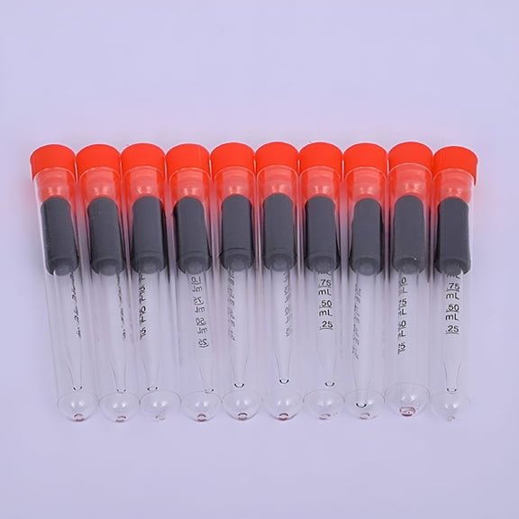 TELOLY 5 Pack 1ml Glass Eye Droppers with Rubber Bulb, Calibrated Pipettes for Essential Oils, Reusable Liquid Measuring Pipette with Cleaning Brush