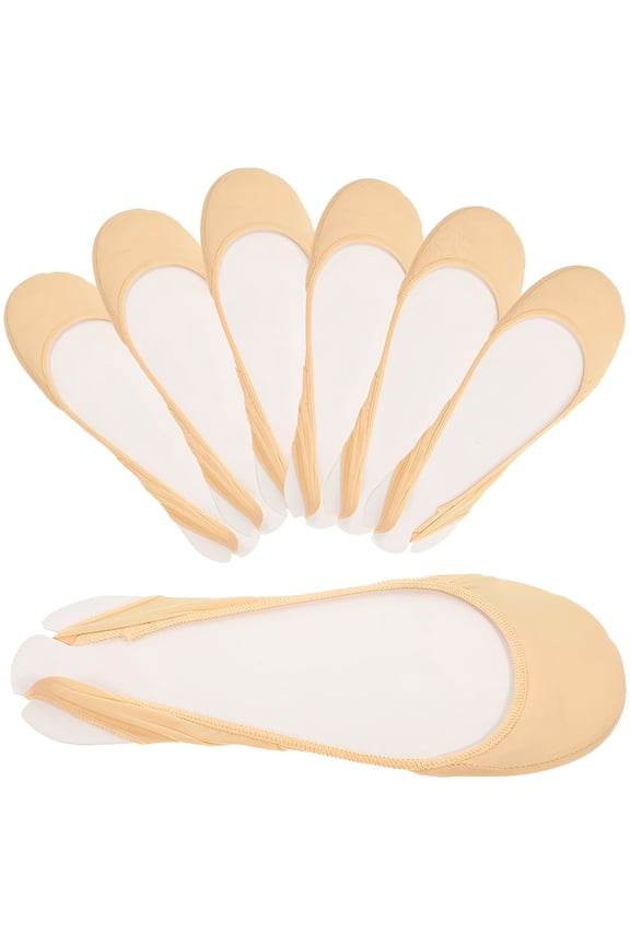 5 Pairs Half Foot Socks Forefoot Socks Heel Sling Socks High Heel Sock Women Invisible Socks