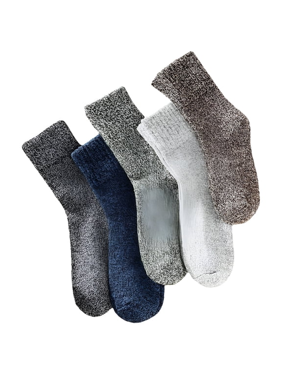 5 Pairs Thermal Stockings Socks for Men Mens Cold Weather Warm High Ankle Winter