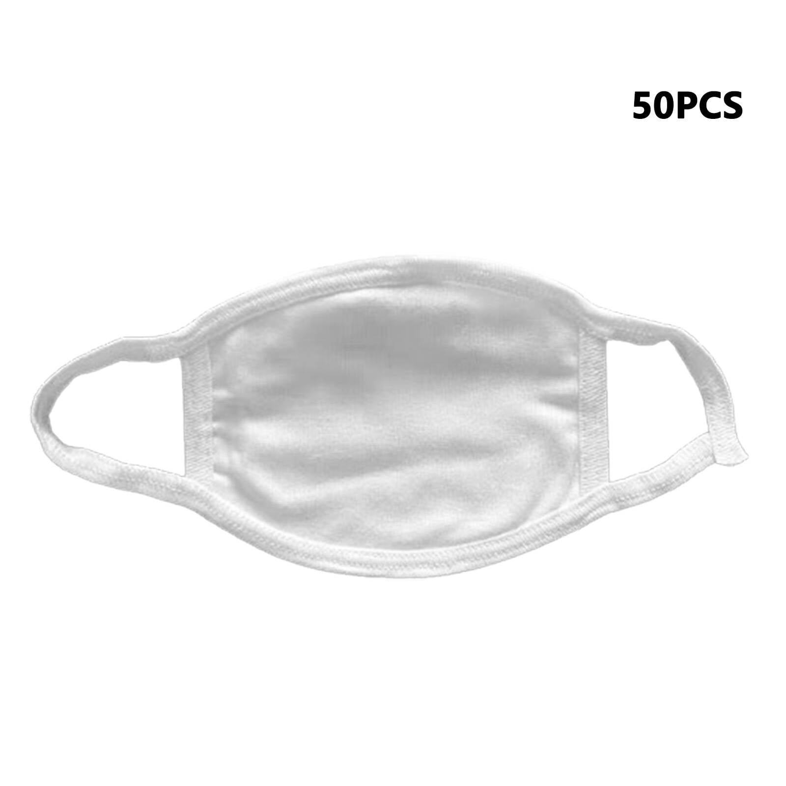 TELOLY 50Pcs Full Face Mask,Eco Friendly Filtration System facemask ...