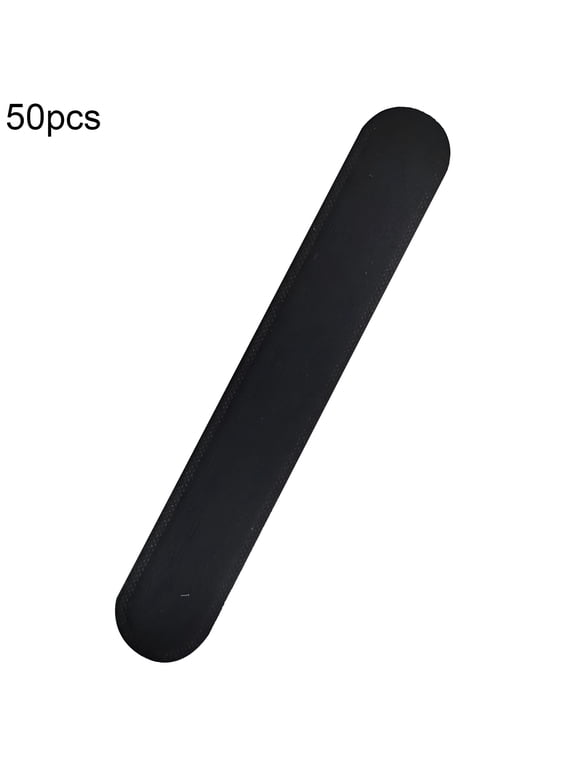 50Pcs Hat Liners Disposable Sweat Absorbent Non Woven Fabric Baseball Cap Sweatband for Beach