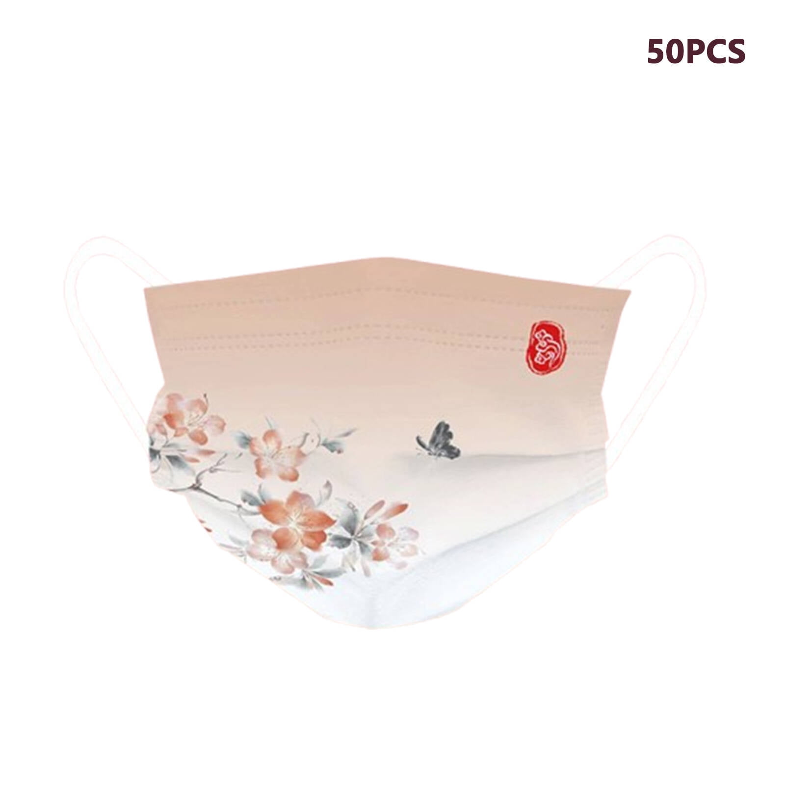 TELOLY 50Pcs Masks Disposable,Convenient Protection for All,Adjustable ...