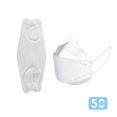 thumbnail image 1 of TELOLY 50Pcs N95 Masks for Adults,Industrial Dust Protection N95 Masks,Protects in Hazardous Conditions Reduces Workplace Risks Face Masks,White7, 1 of 4