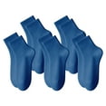 thumbnail image 1 of OQRKI 5Pairs Mens Ankle Socks9-13Mens Ankle Socks Size 9-11 Men's Socks ,Blue2, 1 of 4