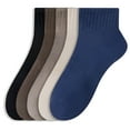 thumbnail image 1 of TELOLY 5Pairs Mens Ankle Socks9-13Mens Ankle Socks Size 9-11 Men's Socks ,Colormixing1, 1 of 4