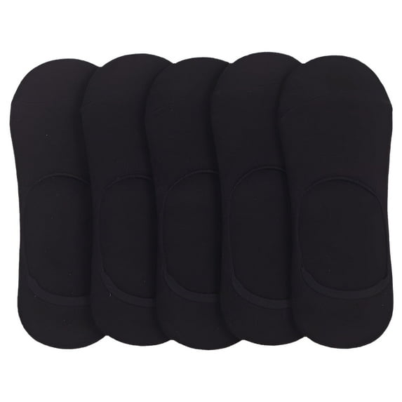 TELOLY 5Pairs Mens Socks9-13Mens Ankle Socks Size 9-11 Men's Socks ,Black