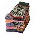 thumbnail image 1 of TELOLY 5Pairs Thermal Socks for Men,39-44 Yards Men Socks,Men'S Crew Socks Warm Socks for Men,Combination2, 1 of 1
