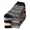 thumbnail image 1 of TELOLY 5Pairs Thermal Socks for Men,39-44 Yards Men Socks,Men'S Crew Socks Warm Socks for Men,Combination4, 1 of 1