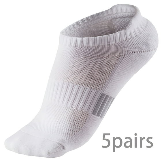 TELOLY 5Pairs Ankle Socks for Women,Cotton Womens No Show Socks Size 9-11,Low Cut Socks