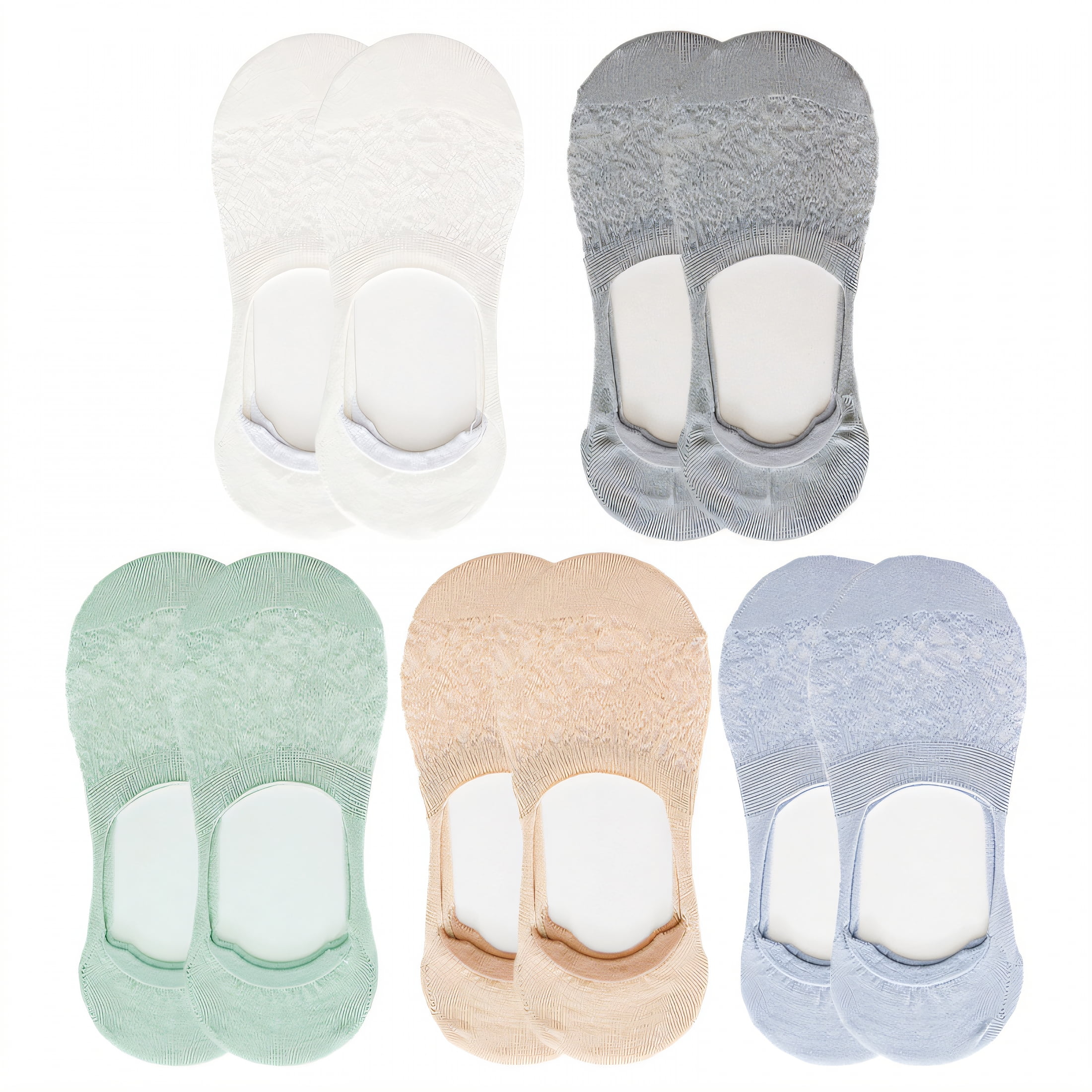 TELOLY 12Pairs Ankle Socks for Women,Cotton Womens No Show Socks Size 9 ...