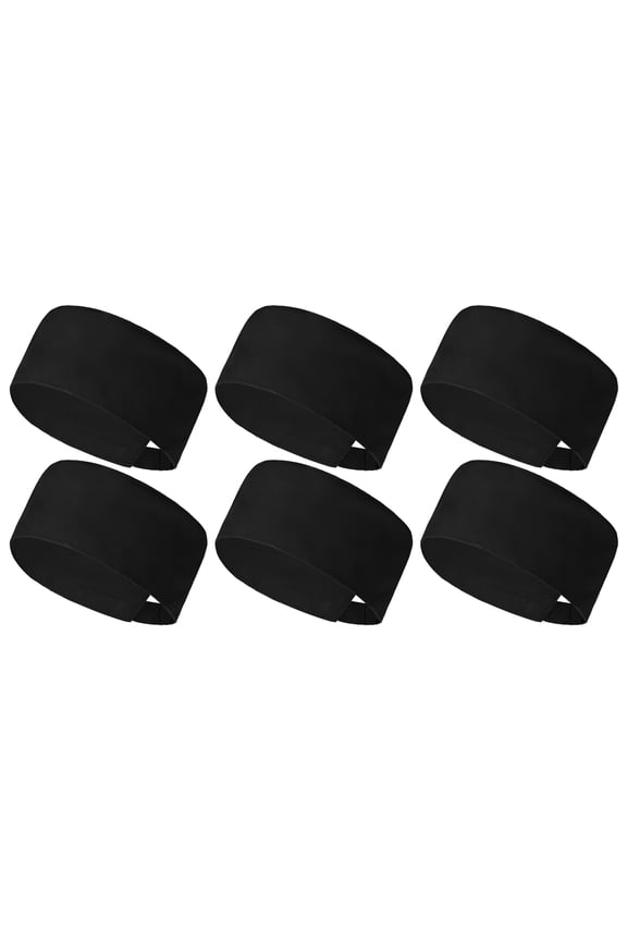 6 Pcs Chef Hat for Women Men Adjustable Unisex Sushi Beanie Chef Mesh Top Skull Cap Kitchen Cooking Food Cap