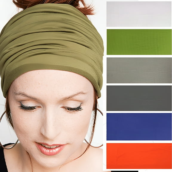 TELOLY 6 Pieces Unisex Spandex Dreadlock Bands Tubes Elastic Braids Cap Long Hair Dreads Hair Wrap Soft Bonnet Tube Headbands Cover Night Care Dreadlocks Hair Wraps for Men Women Hair Accessories