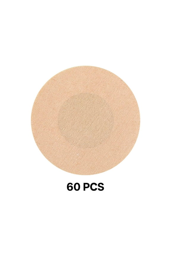 60Pcs Nipple Covers,Bio-Adhesive Sticky Boobs,Hypoallergenic Design Pasties,Orbicular