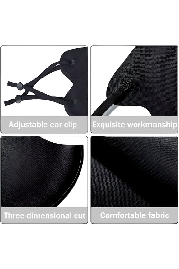 6Pack Reusable Kids Face Mask Washable Adjustable Ear Loops for Kids Youth Teen