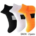 thumbnail image 1 of TELOLY 6Pairs Kids Socks9-11Mens Ankle Socks Size 9-11 Men's Socks ,Colormixing3, 1 of 4