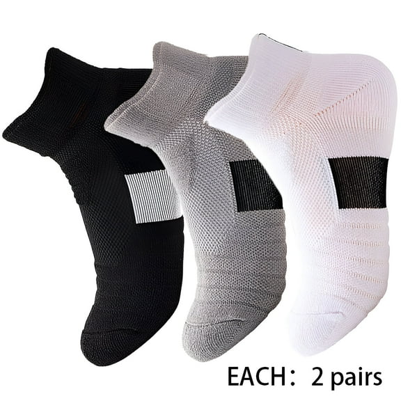 TELOLY 6Pairs Kids Socks9-11Mens Ankle Socks Size 9-11 Men's Socks ,Colormixing1