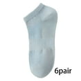 thumbnail image 1 of TELOLY 6Pairs Mens Ankle Socks9-13Mens Ankle Socks Size 9-11 Men's Socks ,Gray2, 1 of 4